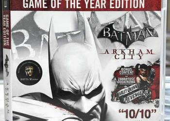 Gra Ps3 Batman Arkham City + DLC