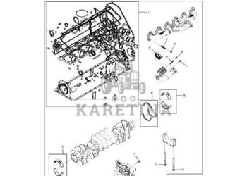 John Deere 9470RX - Zestaw remontowy silnika DZ112021 (Silnik)