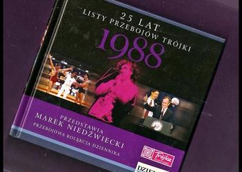 25 Lat Listy Przebojów Trójki rok 1988 (książka + płyta)