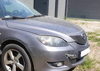Front zderzak maska pas przedni lampy mazda 3