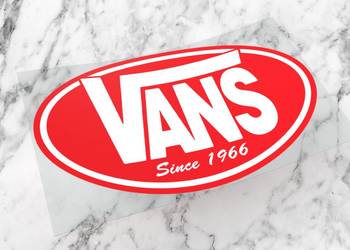 Naklejka VANS 10 x 6,5 cm swag supreme thrasher #4