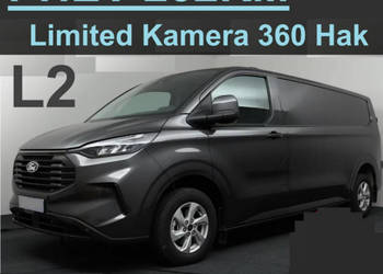 Ford Transit Custom PHEV 232KM Hybryda Plug-in Limited Kamera 360 Matrix L…