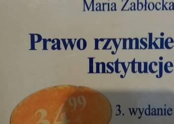 Prawo rzymskie instytucje prawnicze outlet książki unikatowe