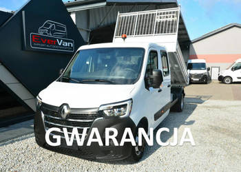 Renault Master wywrotka lift 6 osobowa brygadówka doka bliźniak