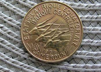 Afryka Równikowa 10 Frank 1969r - Kamerun