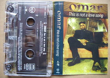 Rap,kaseta ; OMAR--THIS IS NOT A LOVE SONG .