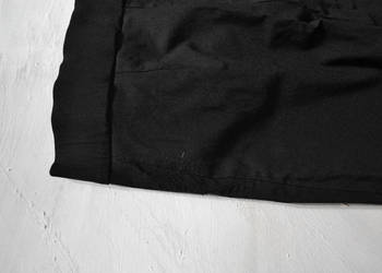czarne spodnie eleganckie slim fit na okazję primark M 38
