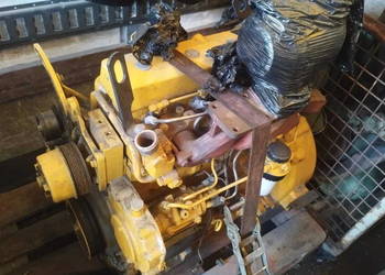 Silnik John Deere turbo 4045 kompletny pompa kołem ładowarka traktor