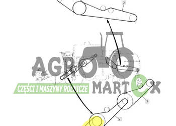 Z39313, D41994000, AZ22914, Z34490 PAS NAPĘD HEDERA 1HB3875 JD zam