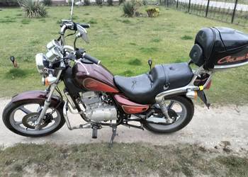 MOTOCYKL HYOSUNG CRUISER II (2) 1997 ROK STAN BARDZO DOBRY - DŁUGIE OPŁATY