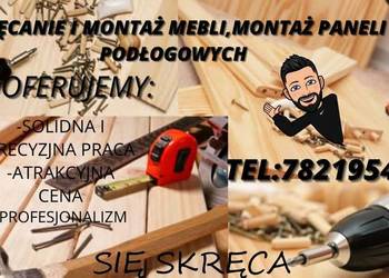 Skręcanie I montaż mebli. Montaż paneli podłogowych