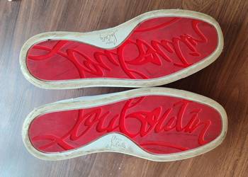 Christian louboutine white shoes