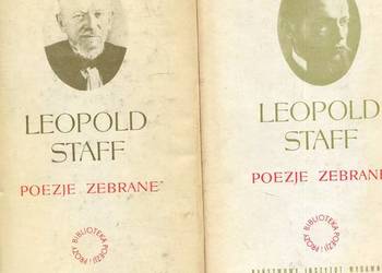 Poezje zebrane T.1-2 Leopold Staff
