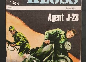 Kapitan Kloss nr1 - Agent J-23, wydanie II, 1983 rok Kapitan Kloss nr1 - Agent J-23, wydanie II, 1983 rok