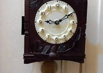 Zegar budzik marki Victoria Rumunia lata 70.