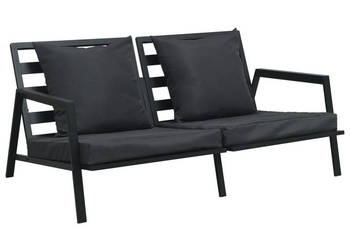 5-cz. zestaw mebli do ogrodu poduszki aluminium ciemnoszary WM-47817