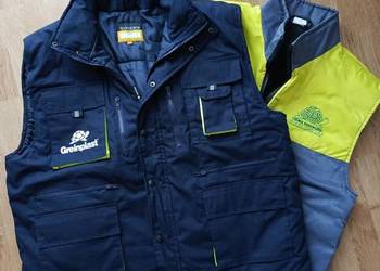 Bezrękawnik roboczy ocieplany nowy 2 szt