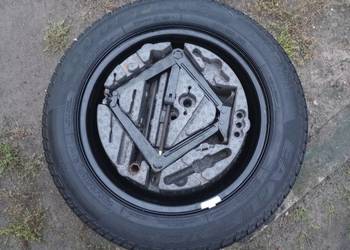 Koło zapasowe z wkładem Zestaw Opel Astra 16' 4x100 lewarek + klucz