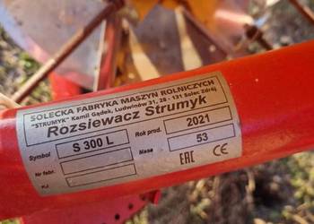 Siewka rozsiewacz nawozu