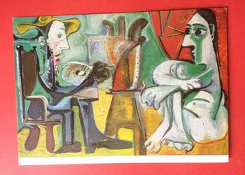 ( 520. ) Widokówka Barcelona Picasso