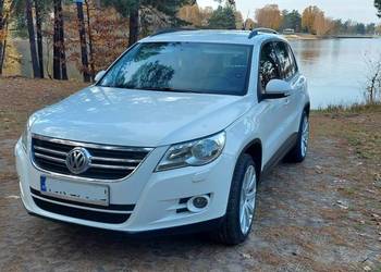 VW Tiguan I 2.0 iguan 2010r Biały /Czarne Wnętrze / Klima / Nawigacja