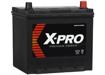 Akumulator  60Ah 550A X-PRO Japan Prawy Plus