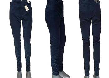 Damskie sztruksy Levi's Mile rurki wysoki stan oryg. Levis noweW32/L32