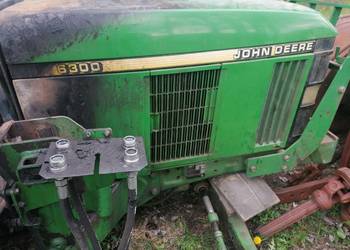 Części John Deere 6100,6200,6300,6400 silnik, mosty, pompa