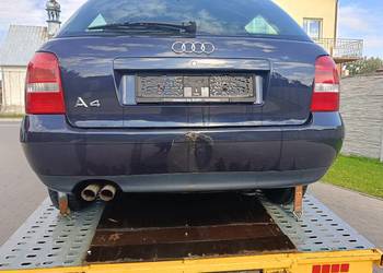 Zderzak Tył Avant LZ5L Audi A4 B5 FL (a-36)