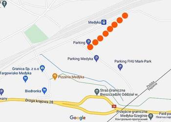 1,3ha w Medyce przy przejściu granicznym z Ukrainą