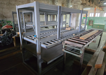 Prasa stół do klejenia płyt, drewna pneumatyczna regulowana 3 m x 1,52 m x…