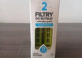 2 filtry + zakrętka gratis do butelki filtrującej Dafi limonkowy - zestaw