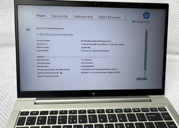Laptop Elitebook HP 840 G8 i5-1135G7@2.4GHz, 16GB RAM, 256 SSD
