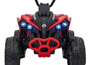 Quad na akumulator dla dzieci Maverick ATV 24V 2x200W czerwony