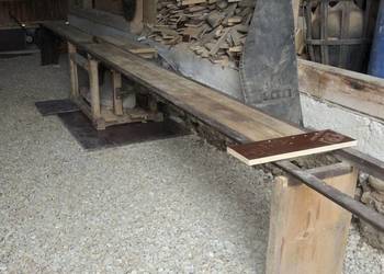Piła Cyrkula Obrzynarka do desek 5,5kw Wózek 8m