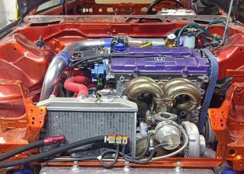 2X Honda Crx D16A8 projekt turbo