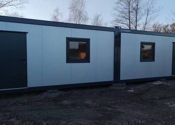 Pawilon biurowy kontener 2 sztuki, 6 x 2, 71