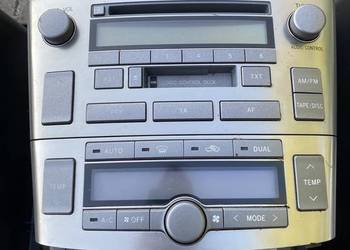 Radio Fabryczne Toyota Avensis T25 CD Kaseta | W53901 86120-05080 Srebrne