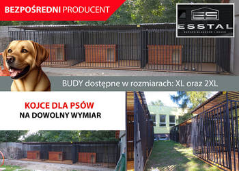 Kojec dla Psa , KOJCE dla Psów ,Dowolne Rozmiary , Dodatki - ESSTAL-