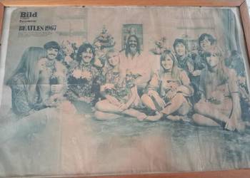 ORGINALNY plakat BEATELS z 1967 roku