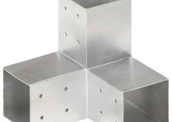 vidaXL Łącznik do słupków w kształcie Y, galwanizowany metal, 81(SKU145465)