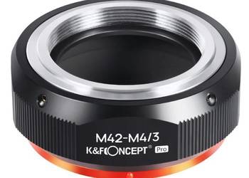 Adapter M42 na Micro 4/3 K&F Concept wersja PRO