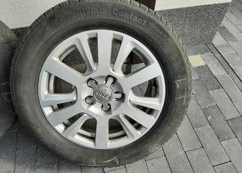 AUDI A6 A4  VW OE 4F0601025CF Felgi 5x112 nowe opony zimowe Frigo 205/55/16