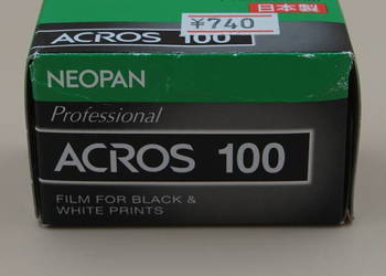 Fujifilm Neopan profesional Acros 100 36