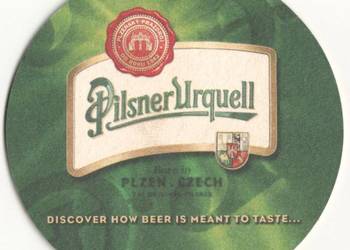 Pilsner Urquell - podstawka do piwa. Nr. 19.