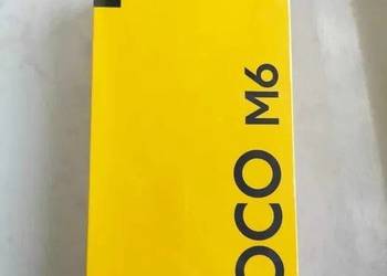 POCO M6 6GB + 128GB Nowy Czarny