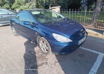 Peugeot 307 CC 2005r 2,0 b 136 km 166 tyś km OC na rok