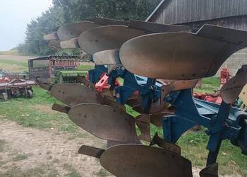Pług obrotowy 3 skibowy Rabewerk hydrauliczny przedpłużek