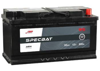Akumulator 95Ah 800A SPECBAT AGM START&STOP Akumulator 95Ah 800A SPECBAT AGM START&STOP