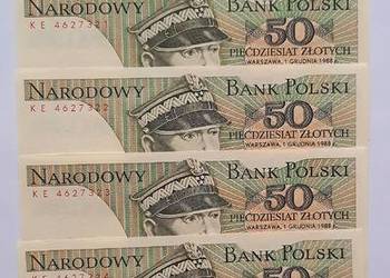 Zestaw Banknotów PRL 50 zł x 7 szt.